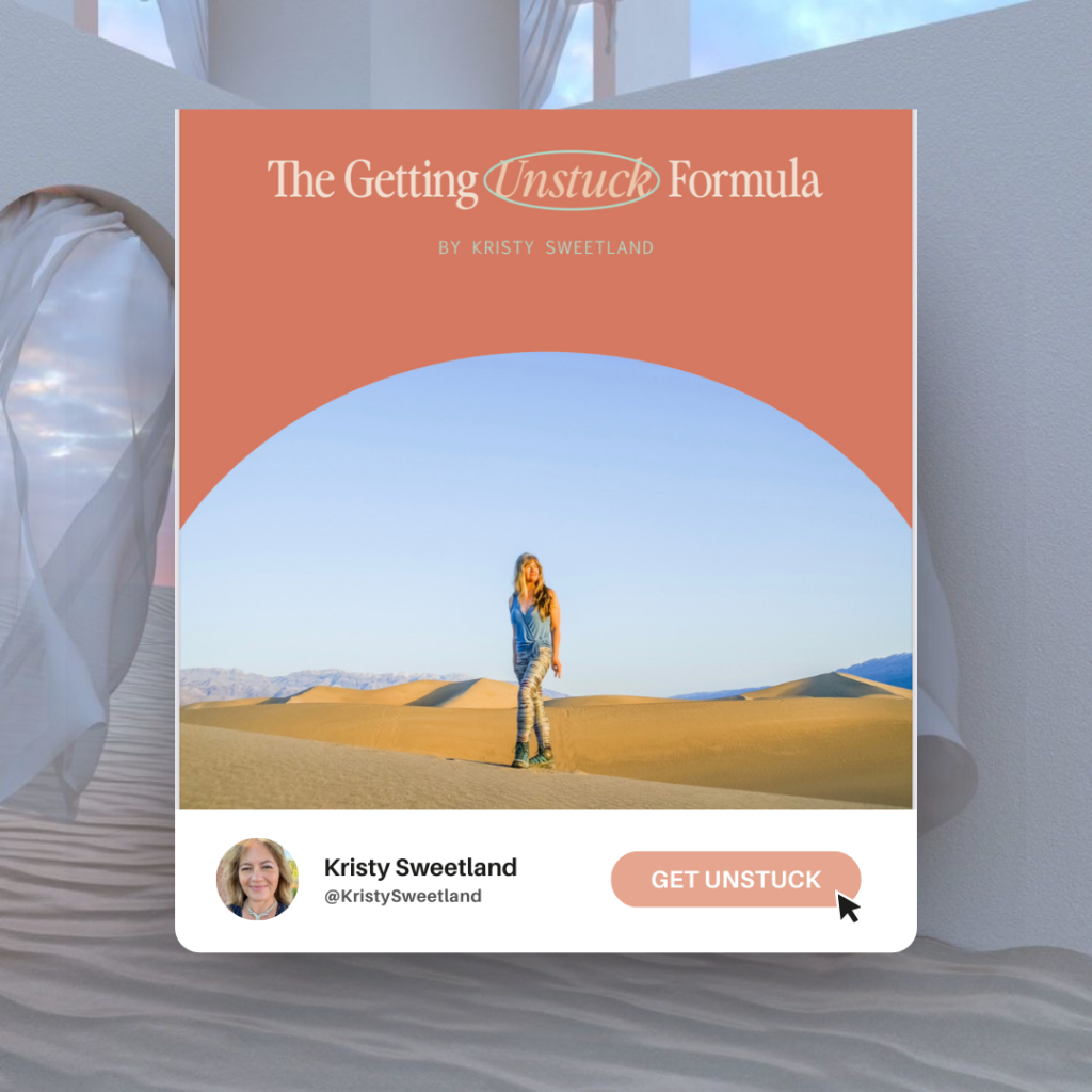 The Getting Unstuck Formula by Kristy Sweetland